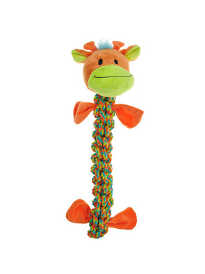 Animal Twisted Rope Body Toy