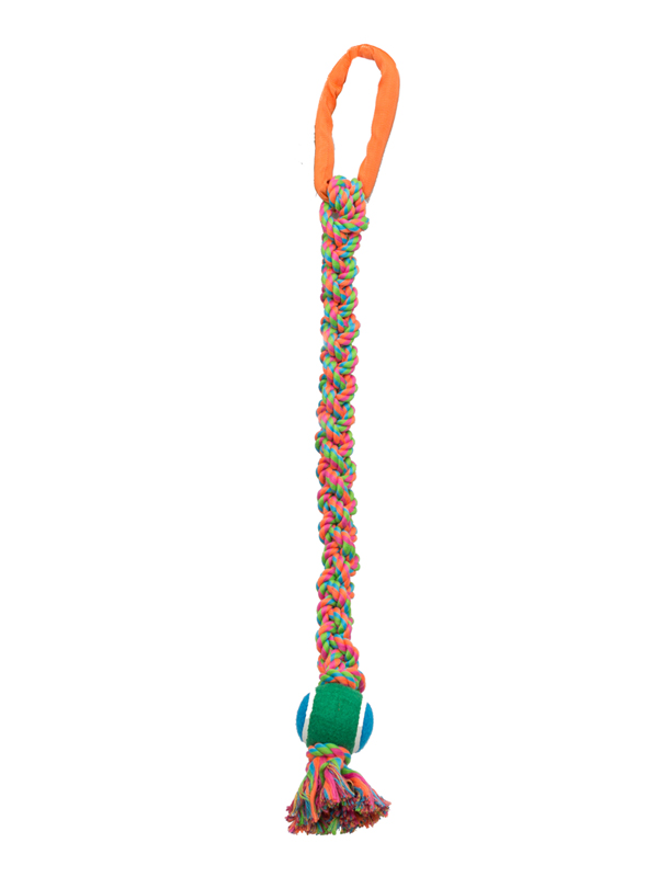 Boredom Busterz XL Rope and Tennis Tug