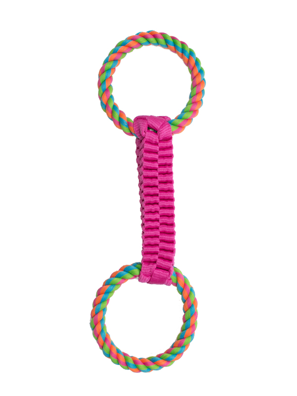 Boredom Busterz Rope and Ballistic Woven Tug